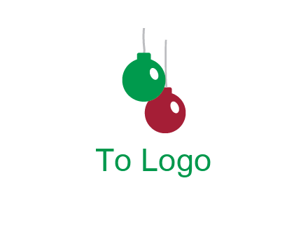 christmas ornaments icon