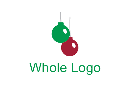christmas ornaments icon