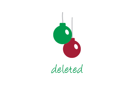 christmas ornaments icon