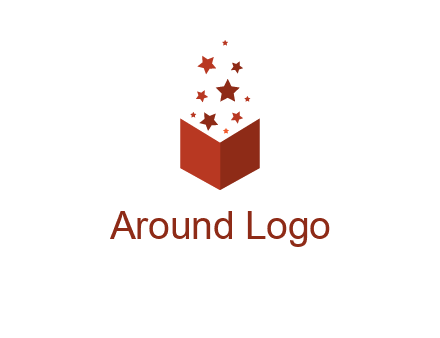 book with stars logo