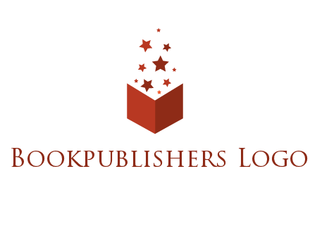 book with stars logo