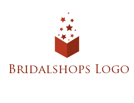 book with stars logo