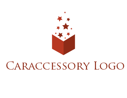 book with stars logo