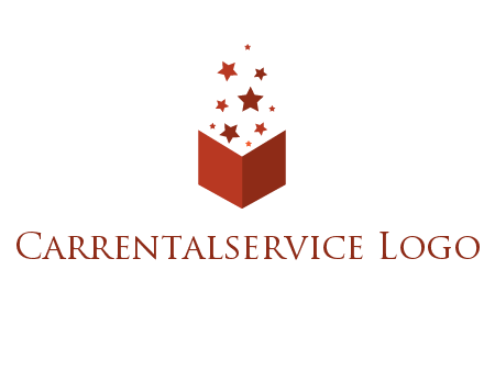 book with stars logo