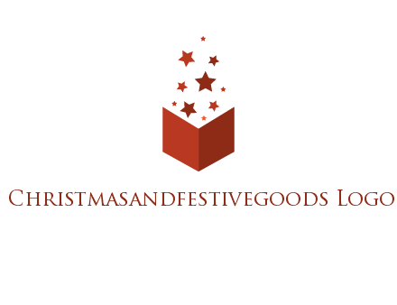 book with stars logo