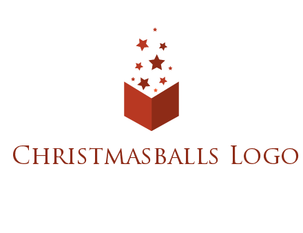 book with stars logo