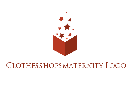 book with stars logo