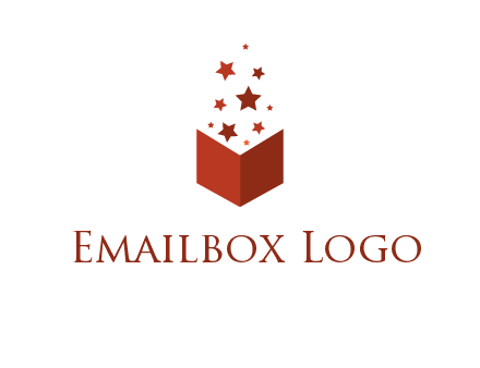 book with stars logo