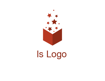 book with stars logo