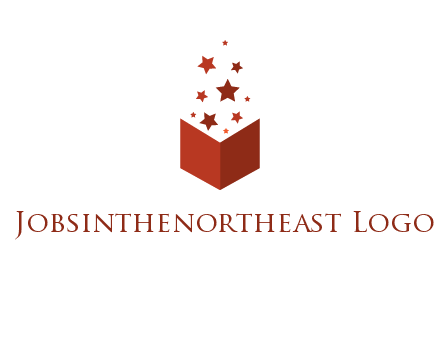 book with stars logo