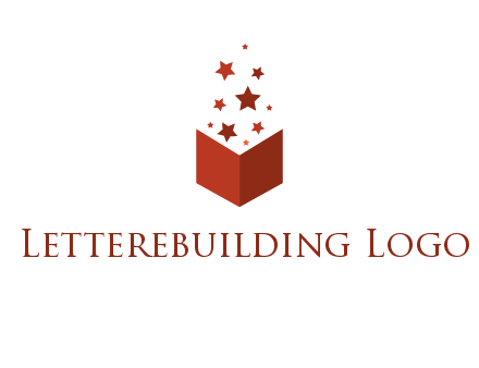 book with stars logo