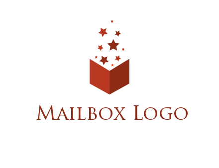 book with stars logo