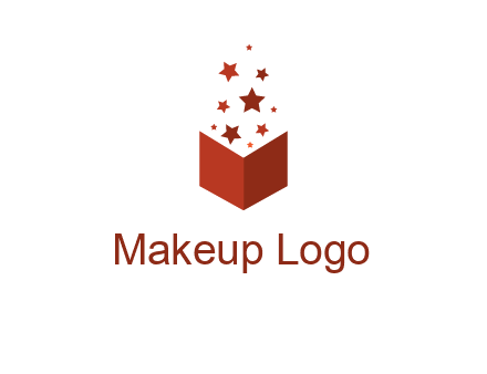 book with stars logo