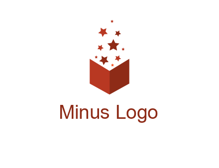 book with stars logo