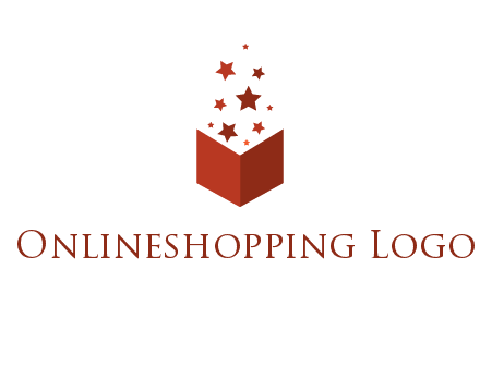 book with stars logo
