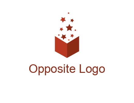 book with stars logo