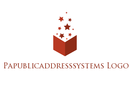 book with stars logo