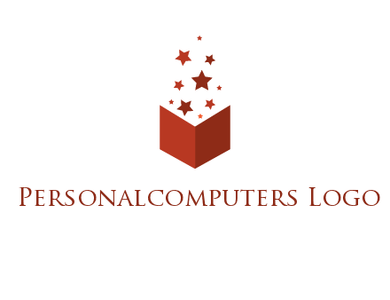 book with stars logo