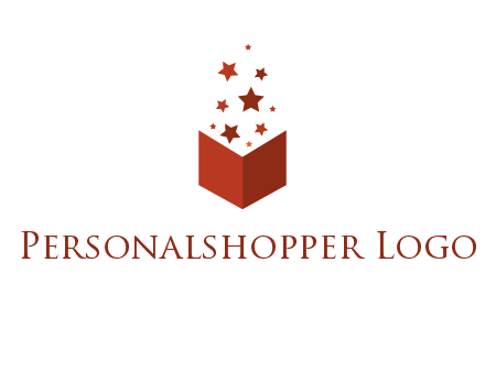 book with stars logo