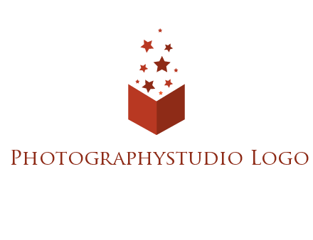 book with stars logo