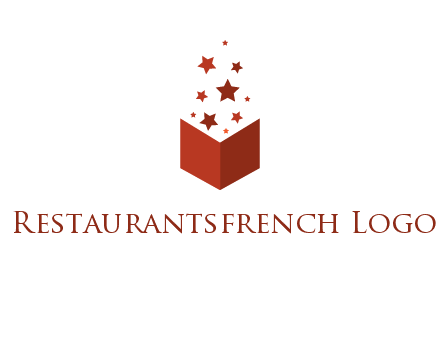 book with stars logo