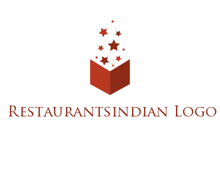 book with stars logo