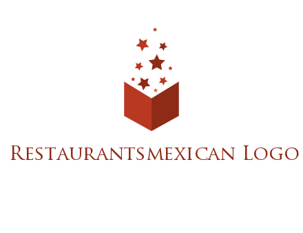 book with stars logo