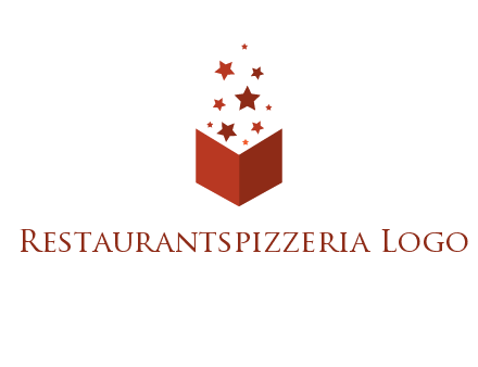 book with stars logo