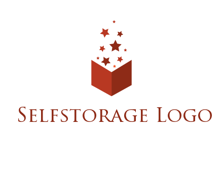 book with stars logo
