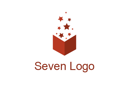 book with stars logo