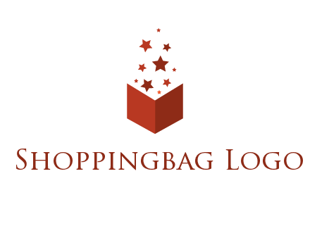 book with stars logo