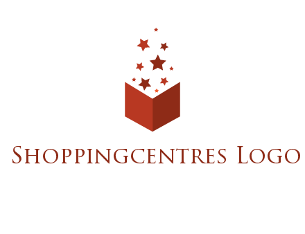 book with stars logo