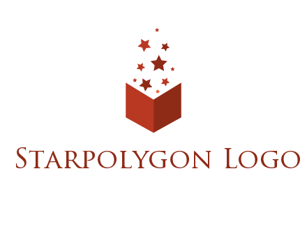 book with stars logo