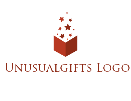 book with stars logo