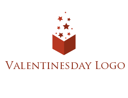 book with stars logo