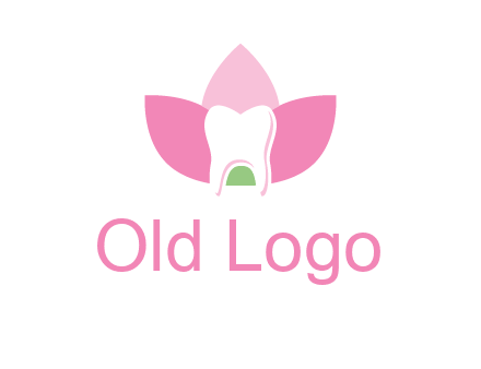 tooth in lotus flower dental logo