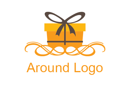 elegant gift box logo