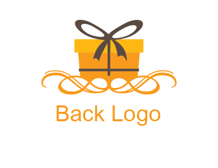 elegant gift box logo
