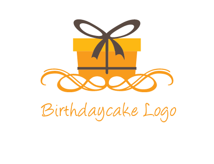 elegant gift box logo