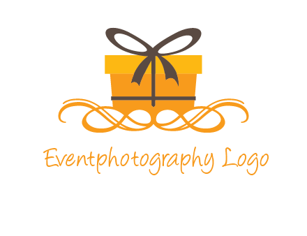elegant gift box logo