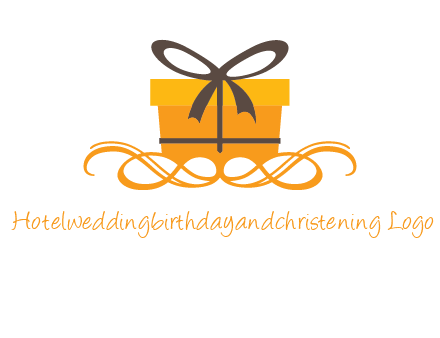 elegant gift box logo