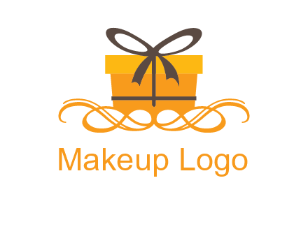 elegant gift box logo
