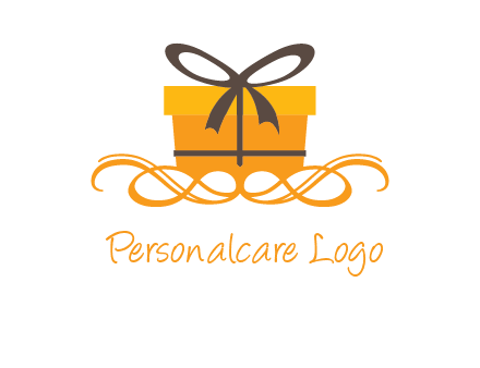 elegant gift box logo