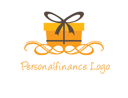 elegant gift box logo