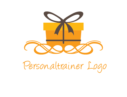 elegant gift box logo