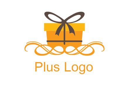 elegant gift box logo