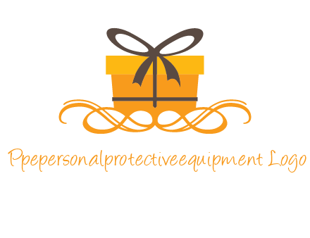 elegant gift box logo