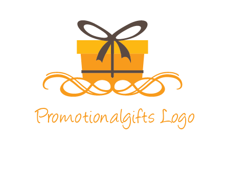 elegant gift box logo