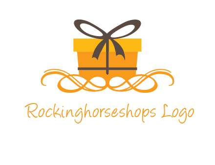 elegant gift box logo
