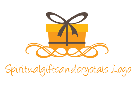 elegant gift box logo